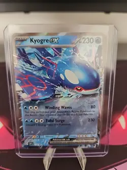 Pokemon TCG Kyogre ex 178 Scarlet & Violet Azure Legends Black Star Promo NM - Image 3