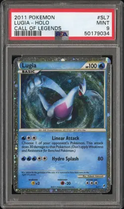 Pokemon Call of Legends Lugia-Holo Rare #SL7 PSA 9 MINT - Image 1
