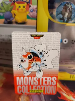 Pokemon Karte Card Monsters Collection 1996 Carddass japanese Seaking NM- Seemon - Image 1