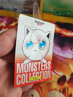 Pokemon Karte Card Pummeluff Jigglypuff Monsters Collection Red Carddass NM- - Image 4