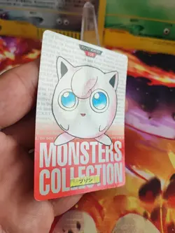 Pokemon Karte Card Pummeluff Jigglypuff Monsters Collection Red Carddass NM- - Image 5
