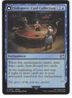 Magic the Gathering Final Fantasy Sidequest: Card Collection Magicked Card Foil - Image 1