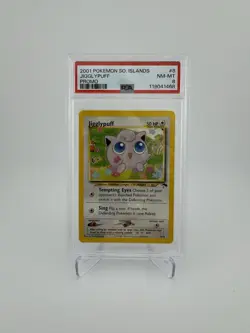 Pokemon Jigglypuff Promo PSA 8 NM-MT Southern Islands 2001 Vintage WOTC - Image 1