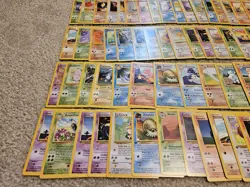 Vintage Pokemon Card Lot Bundle 100+ Cards 1999 Base Set - Pikachu Charmander - Image 2