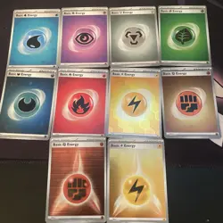 Pokemon TCG Shiny Energy Bundle X10 - Image 1