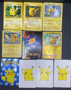 20x Pokemon Cards PIKACHU Lot - Holo Rare Vintage Promo GRADED Stamped TCG - Image 4