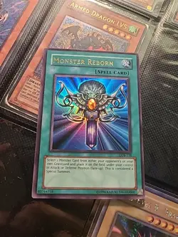 Monster Reborn LOB-118 The Legend of Blue Eyes White Dragon Unlimited - Image 1