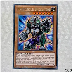 Dinowrestler Pankratops - ANGU-EN046 - Rare 1st Edition Yugioh - Image 1