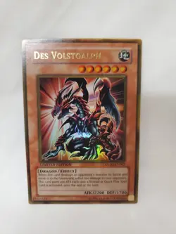 Yu-Gi-Oh Des Volstgalph Ultra Rare Limited Edition GLD2-EN002 - Image 1