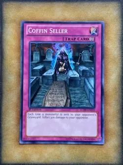 Yugioh Coffin Seller LCJW-EN132 Common 1st Ed NM - Image 1