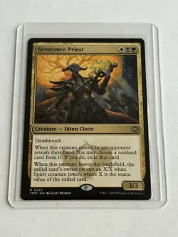 Severance Priest - Tarkir: Dragonstorm (TDM) - MTG Rare #222 | Regular Card - Image 2
