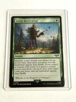Entish Restoration - The Lord of the Rings (LTR) - MTG Uncommon #163 | Regular - Image 2