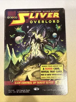 Sliver Overlord - Showcase SPG #128 NM Non-Foil - MTG Special Guests Magic - Image 1