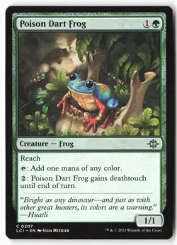 Poison Dart Frog - The Lost Caverns of Ixalan (207) - MTG - Image 1