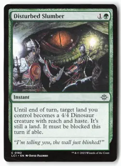 Disturbed Slumber - The Lost Caverns of Ixalan (182) - MTG - Image 1