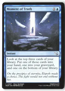 Moment of Truth - March of the Machine (67) - MTG - Image 1