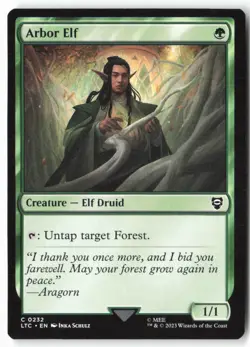 Arbor Elf - Commander: The Lord of the Rings: Tales of Middle-earth (232) - MTG - Image 1