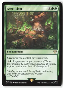 Asceticism - Commander: The Lord of the Rings: Tales of Middle-earth (233) - MTG - Image 1