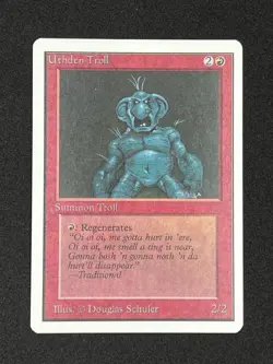 MTG UTHDEN TROLL Unlimited Edition Regular NM/MT Uncommon Magic The Gathering - Image 1