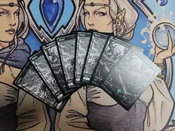 8 Forest 276 277 Full Art - NM/M Innistrad Crimson Vow MTG Magic - Image 1