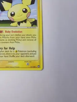 Pichu 21/108 Rare NM | Pokemon Power Keepers 2007 - Image 5