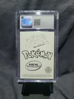 Bulbasaur Pokemon Sticker Card 2001 Dunkin Boomer -#1 Foil - Image 4