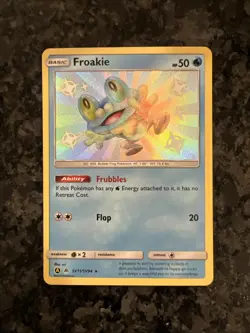 Froakie (SV11/SV94) Shiny Holo Rare Hidden Fates: Shiny Vault NM Pokemon TCG - Image 1