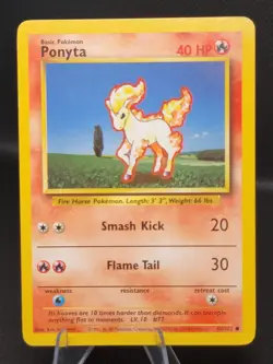 Printer Hickey Ponyta|Base Set | Common | 60/102 | Pokemon TCG | MP - Image 2