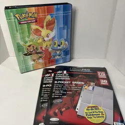 Pokemon Trading Card Game Three Ring Binder **Empty** No Cards Included - Image 1