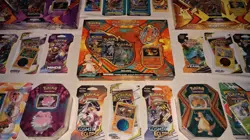 🔥 Pokemon Charmander, Pikachu & Mimikyu Sidekick Collection Boxes w/ Team Up+🔥 - Image 3