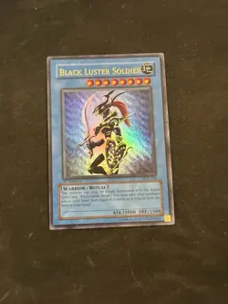 Yugioh Black Luster Soldier 1st Edition SYE-024 Ultra Rare Yugi Evolution LP - Image 1