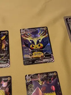 6 Pikachu Pokemon Card Holo GX VSTAR VMAX GX EX Cosplay Art - Image 4