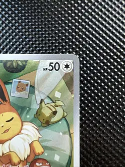 Pokemon TCG Eevee SVP 173 Prismatic Evolutions Stamped Promo Card Near Mint - Image 4