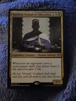 Kambal, Consul of Allocation #183 (Foil) Kaladesh KLD Magic: The Gathering Card - Image 1