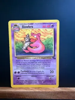 Slowbro 43/62 - Common (Fossil 1999) Pokemon Card - Image 1