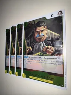 OP10-103 Capone"Gang"Bege X4 Playset Rare English One Piece TCG Card Royal Blood - Image 3