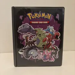 2010 Ultra Pro Pokemon TCG Card 4-Pocket Mini Binder [Purple and Black] - Image 1