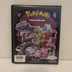 2010 Ultra Pro Pokemon TCG Card 4-Pocket Mini Binder [Purple and Black] - Image 4