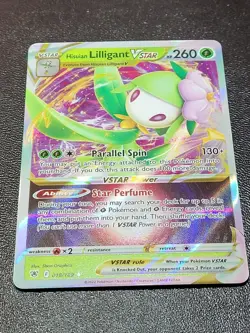 Hisuian Lilligant VSTAR 018/189 Astral Radiance Pokemon TCG Card NM/M - Image 1