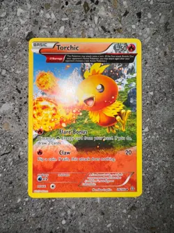 Pokemon TCG Cards Torchic 26/160 Primal Clash Full Art NM - Image 3