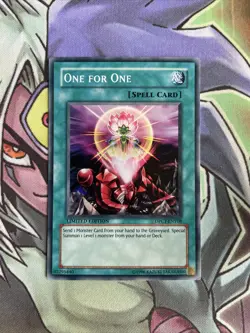 DPCT-ENY08 One For One Super Rare Limited Edition Near Mint Yugioh Card - Image 1