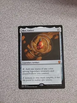 Magic The Gathering Mox Amber Dominaria Regular Near Mint - Image 1