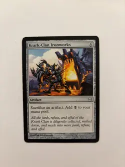 1x Krark-Clan Ironworks - Fifth Dawn - Regular - Heavily Played - MTG - Image 1