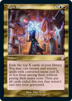 MTG Epic Experiment - Foil, Light Play, English Time Spiral Remastered - Image 1