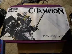 Magic Gathering Ultra Pro Champion Gameday Play Mat 2015 Core Set Spirit Bonds - Image 1