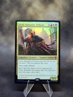 Licia, Sanguine Tribune Commander 2017 Foil - Image 1