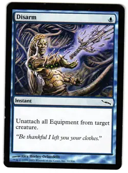 Magic_the_gathering Mirrodin Disarm #32 2003,LP,MTG Common - Image 1
