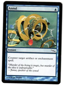 Magic_the_gathering Mirrodin Annul #29 2003,MTG,LP Common - Image 1