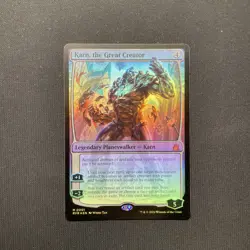 MTG Karn, the Great Creator Foil Ravnica Remastered Card NM Magic the Gathering - Image 1