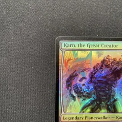 MTG Karn, the Great Creator Foil Ravnica Remastered Card NM Magic the Gathering - Image 2